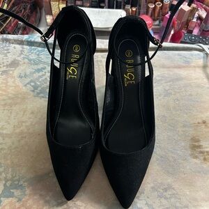 Rouge Helium Black Women's Heels